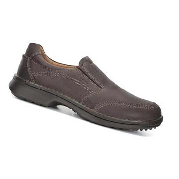 Men's Ecco Fusion Ii Slip On Casual Shoes Coffee | USA 467FDN